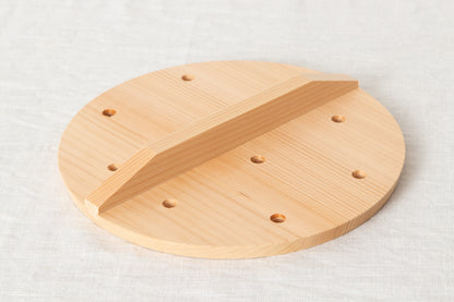 長野県/さわら　穴あき落し蓋　14cm・16cm・18cm・20cm・22cm・24cm　6サイズ　811112