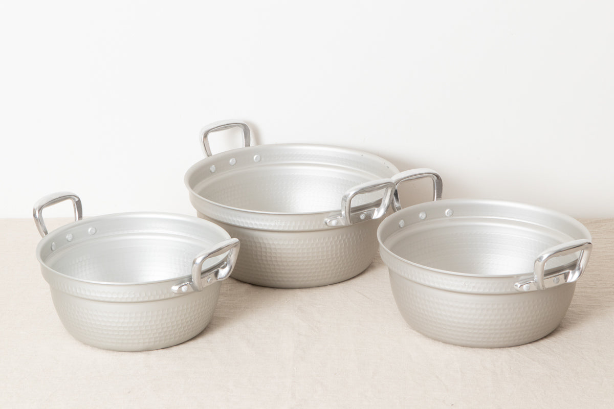 Large Stepped Pot (for Japanese Steamer) / Aluminum / Toyama-JPN 811118