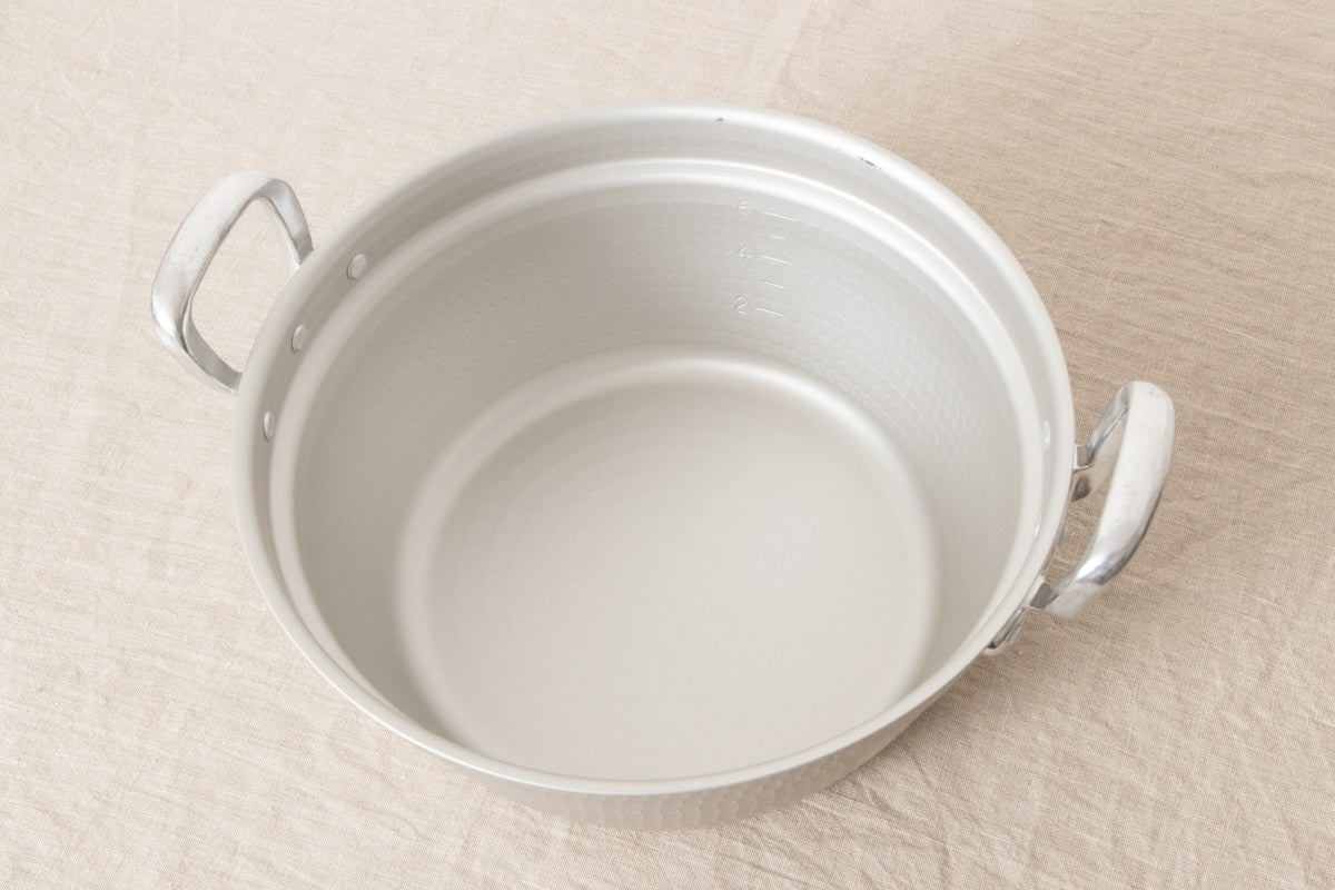 Large Stepped Pot (for Japanese Steamer) / Aluminum / Toyama-JPN 811118