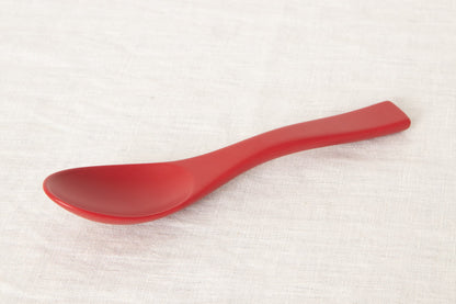 Soup Spoon [ Natural, Red ] / Japanese cherry birch / Oita-JPN 211148