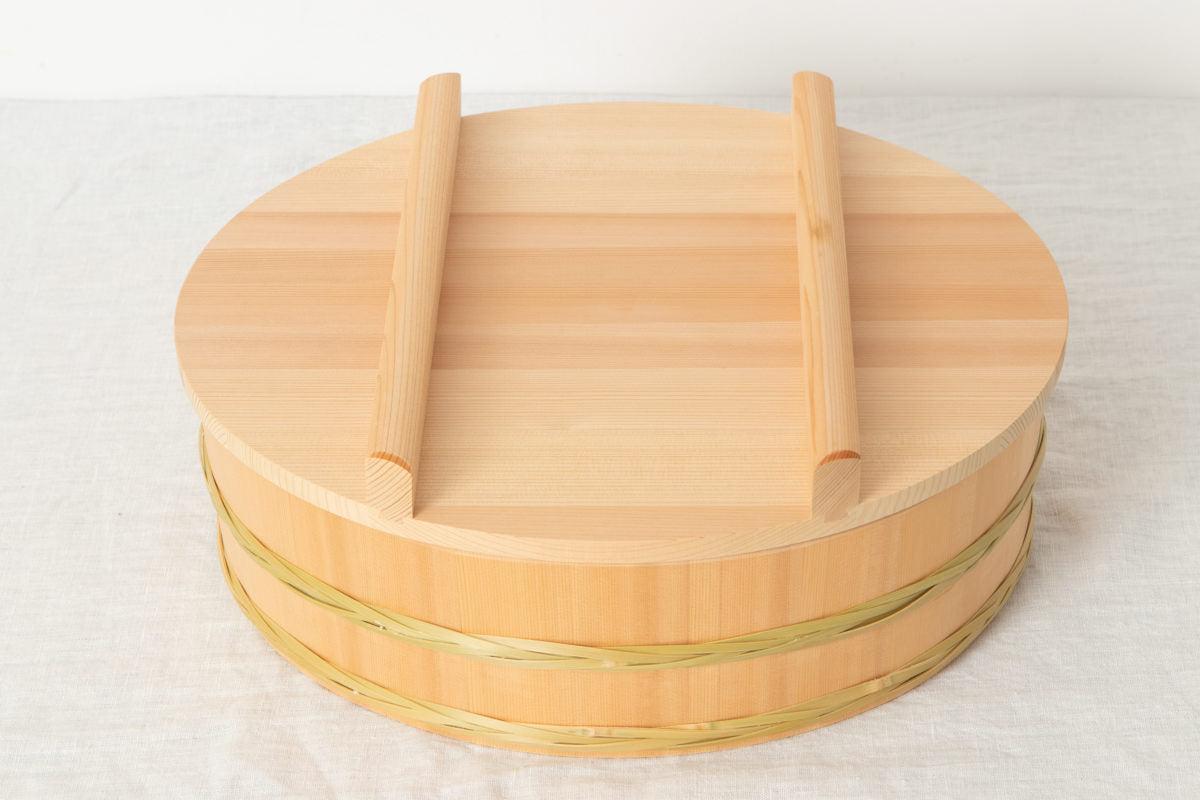 長野県/さわら　飯台　竹タガ付　すし蓋別売　24cm・27cm・30cm・33cm・36cm　5サイズ　811104