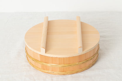 長野県/さわら　飯台　竹タガ付　すし蓋別売　24cm・27cm・30cm・33cm・36cm　5サイズ　811104