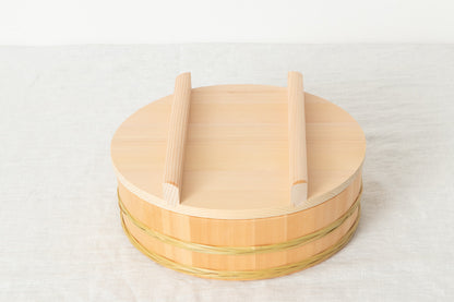 長野県/さわら　飯台　竹タガ付　すし蓋別売　24cm・27cm・30cm・33cm・36cm　5サイズ　811104