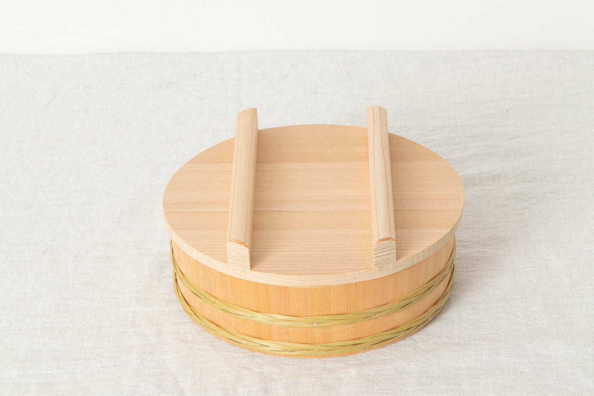 長野県/さわら　飯台　竹タガ付　すし蓋別売　24cm・27cm・30cm・33cm・36cm　5サイズ　811104