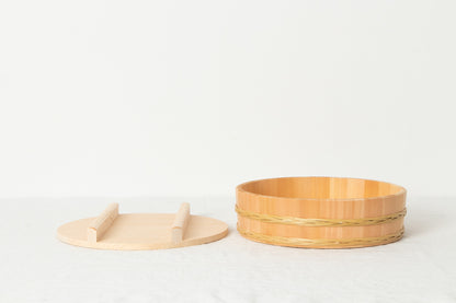 長野県/さわら　飯台　竹タガ付　すし蓋別売　24cm・27cm・30cm・33cm・36cm　5サイズ　811104
