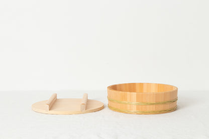 長野県/さわら　飯台　竹タガ付　すし蓋別売　24cm・27cm・30cm・33cm・36cm　5サイズ　811104