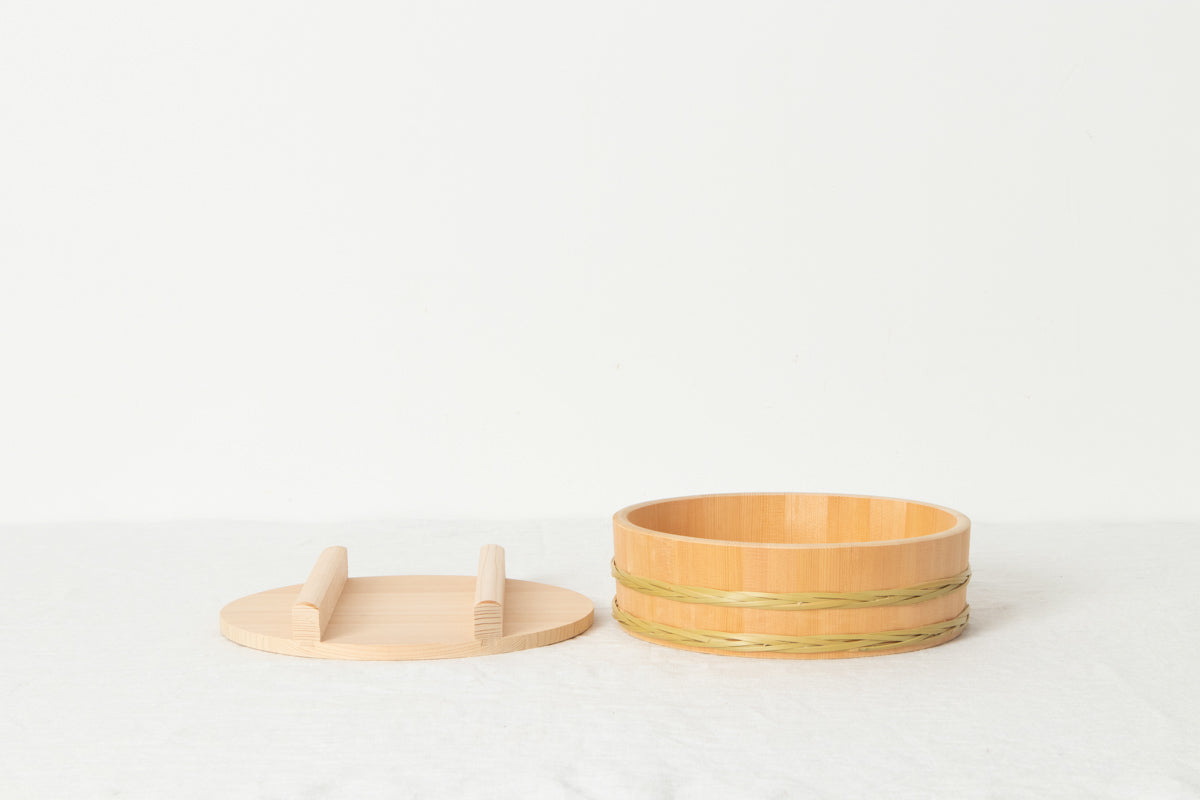 長野県/さわら　飯台　竹タガ付　すし蓋別売　24cm・27cm・30cm・33cm・36cm　5サイズ　811104