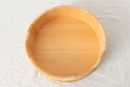 長野県/さわら　飯台　竹タガ付　すし蓋別売　24cm・27cm・30cm・33cm・36cm　5サイズ　811104