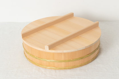 長野県/さわら　飯台　竹タガ付　すし蓋別売　39cm・42cm・45cm　3サイズ　811105　