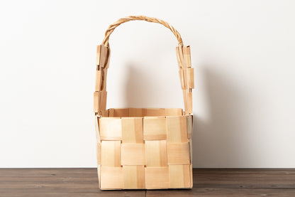 Firewood basket -angular- / Pine / EST 330714-1