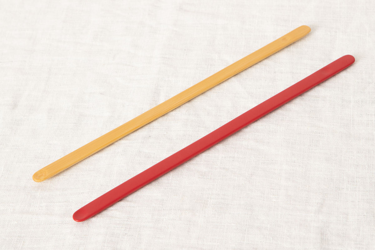 Stir stick [ Natural, Red ] / Mōsō bamboo / Ōita-JPN 211126