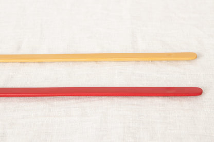 Stir stick [ Natural, Red ] / Mōsō bamboo / Ōita-JPN 211126