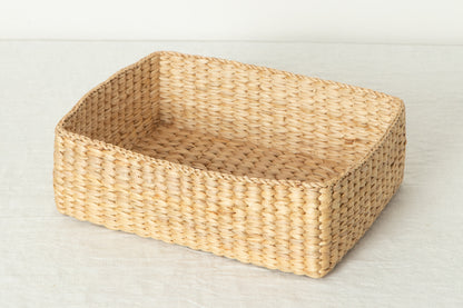 Organizing Basket "Rectangle" / Water Hyacinth / THA 3115214