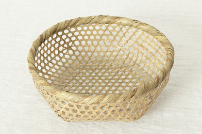 Beans Washing Basket – Shallow / Shinodake Bamboo / Miyagi-JPN 330115