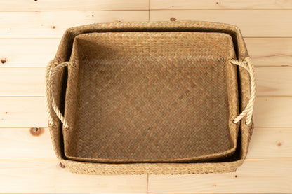Organizing Basket with Handle (A4/B4) / Krajood Grass / THA 3115122