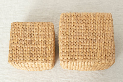 Organizing Basket "Square" / Water Hyacinth / THA 3115215