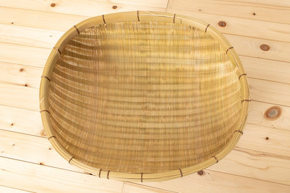 Rice Straining Basket “Sōki” – Full-Skin Finish / Madake Bamboo / Hiroshima-JPN 720805