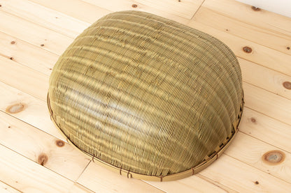Rice Straining Basket “Sōki” – Full-Skin Finish / Madake Bamboo / Hiroshima-JPN 720805