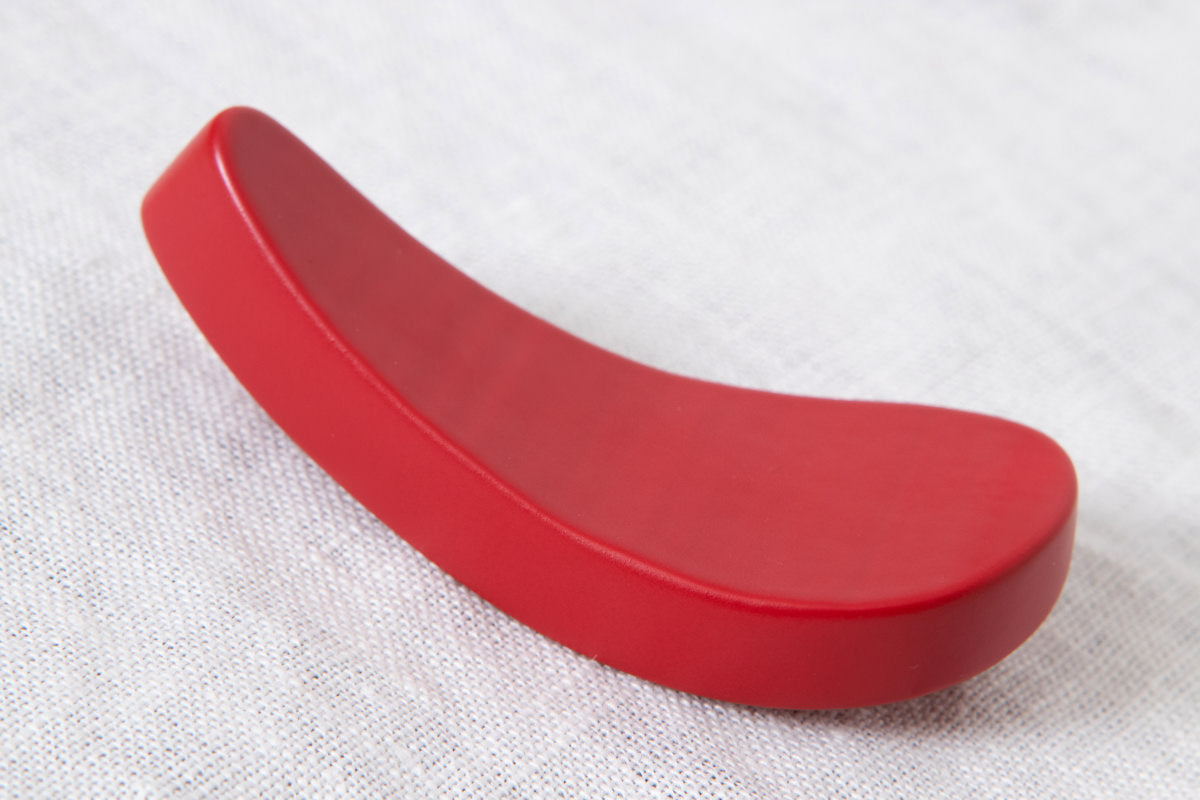 Chopsticks rest “Drop” [ Natural, Red ] / Mōsō bamboo / Ōita-JPN 211122