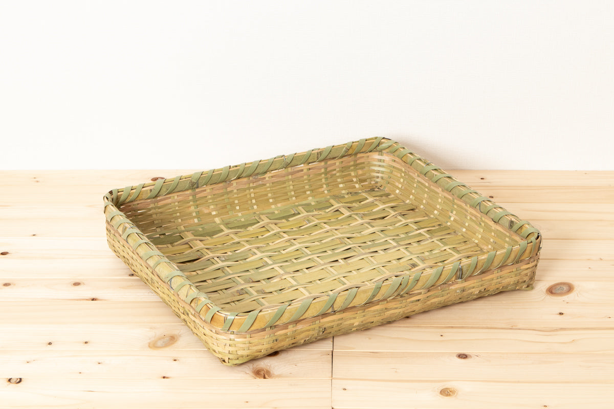 Rectangular Drying Basket / Madake Bamboo / Ibaraki-JPN 330610