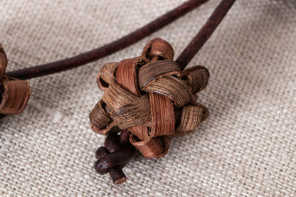 Pendant “Lariat” / Wild Grape Vine / Yamagata-JPN 311404-1