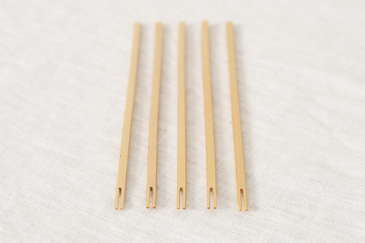 Pick Set of 5 – White Bamboo / Tochigi-JPN 350109-1