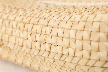 インド/パームリーフ　ティッシュボックス　Natural　330903-1