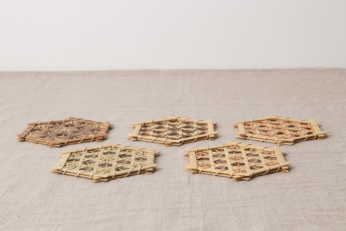 Mutsume Pattern Trivet / Guizhu Bamboo / TWN 810301