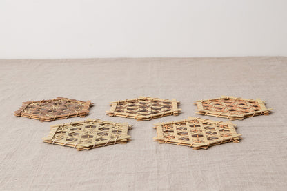 Mutsume Pattern Trivet / Guizhu Bamboo / TWN 810301