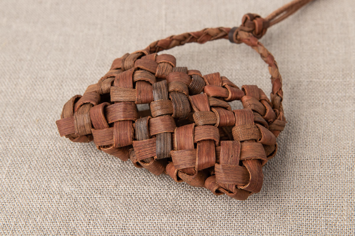 Pendant “Bag Shape” / Wild Grape Vine / Yamagata-JPN 311403-1