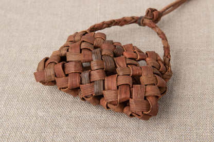 Pendant “Bag Shape” / Wild Grape Vine / Yamagata-JPN 311403-1