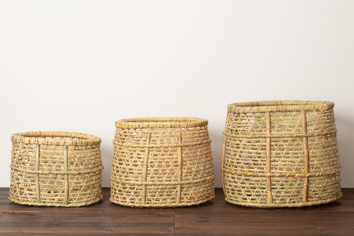 Carrying Basket / Nemagari Bamboo / Fukushima-JPN 720619
