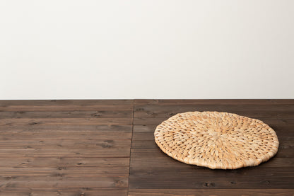 Round Seat Mat – Large Sizes / Shell Ginger / Ishigaki, Okinawa-JPN 810804