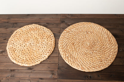 Round Seat Mat – Large Sizes / Shell Ginger / Ishigaki, Okinawa-JPN 810804