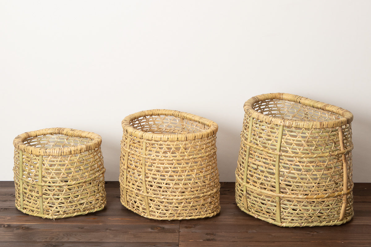 Carrying Basket / Nemagari Bamboo / Fukushima-JPN 720619
