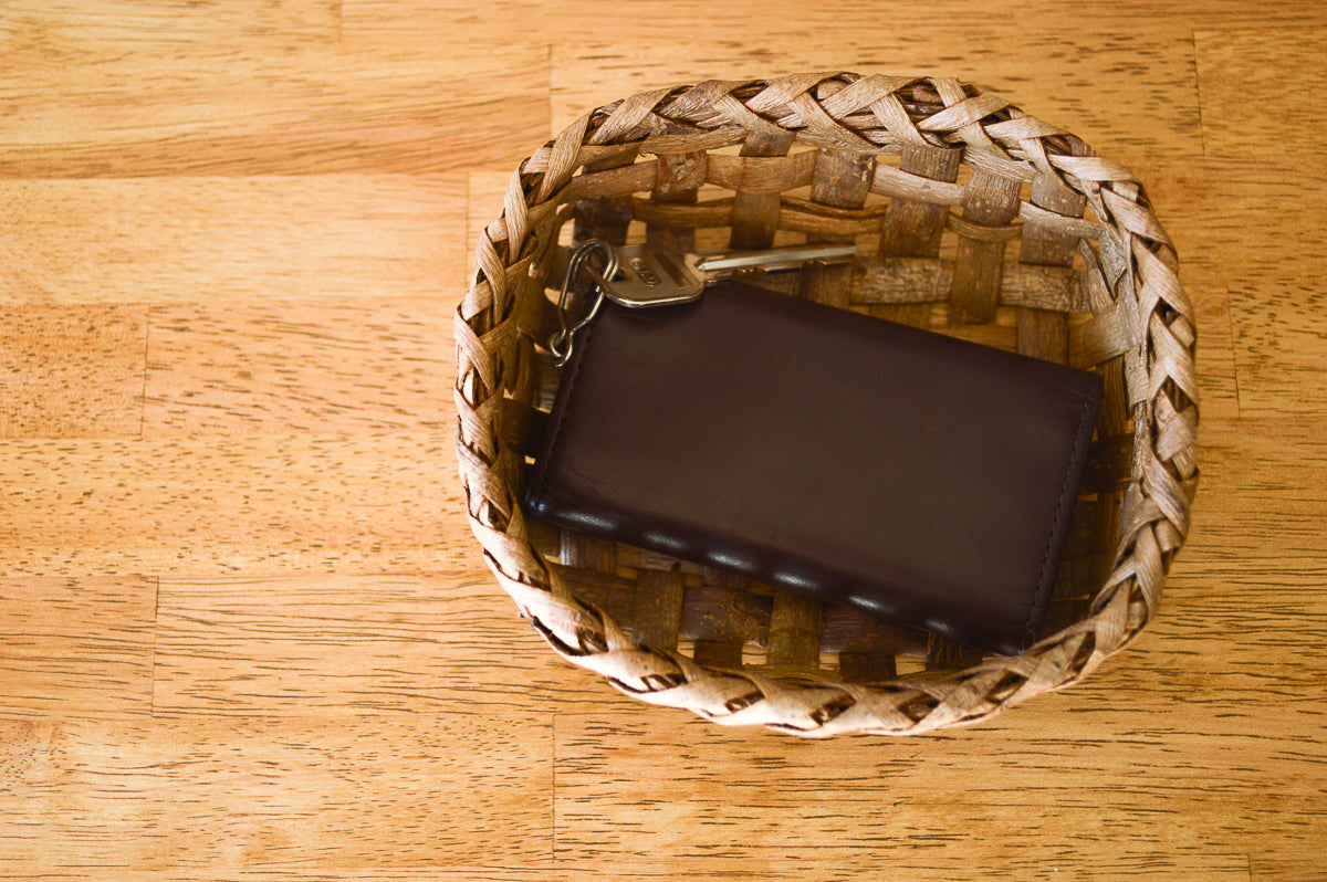 Storage Basket Mini / Walnut Bark / Iwate-JPN 1510592
