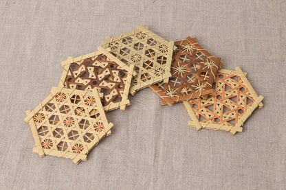 Mutsume Pattern Trivet / Guizhu Bamboo / TWN 810301