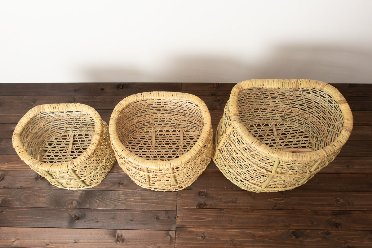 Carrying Basket / Nemagari Bamboo / Fukushima-JPN 720619