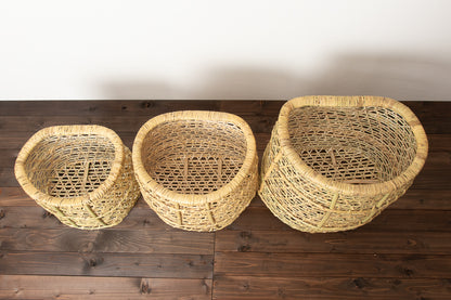 Carrying Basket / Nemagari Bamboo / Fukushima-JPN 720619