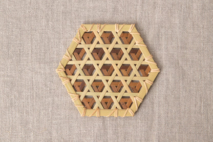 Mutsume Pattern Coaster / Guizhu Bamboo / TWN 810303