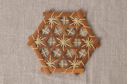 Mutsume Pattern Trivet / Guizhu Bamboo / TWN 810301