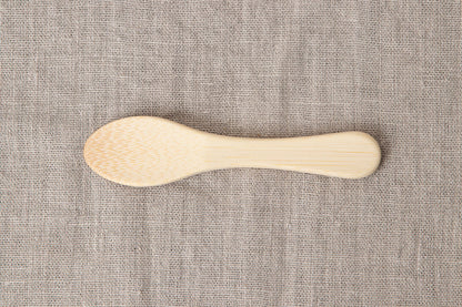 Ice Cream Spoon – Round & Square / White Bamboo / Ōita-JPN 510402
