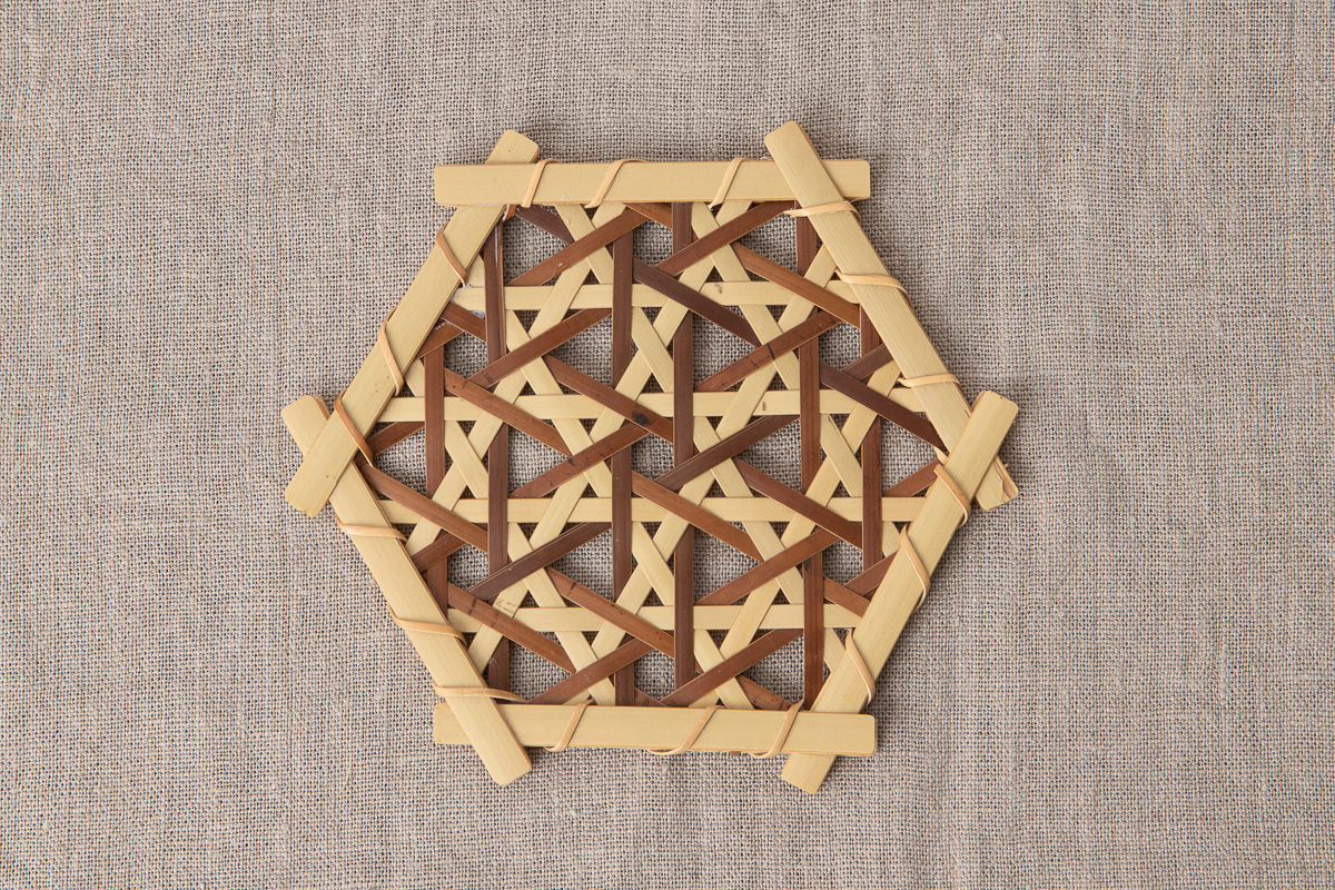 Mutsume Pattern Trivet / Guizhu Bamboo / TWN 810301