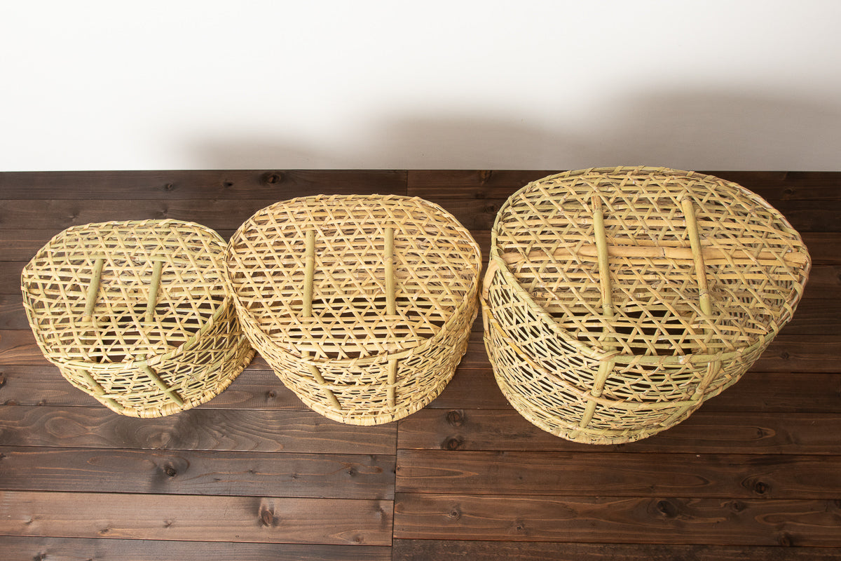 Carrying Basket / Nemagari Bamboo / Fukushima-JPN 720619