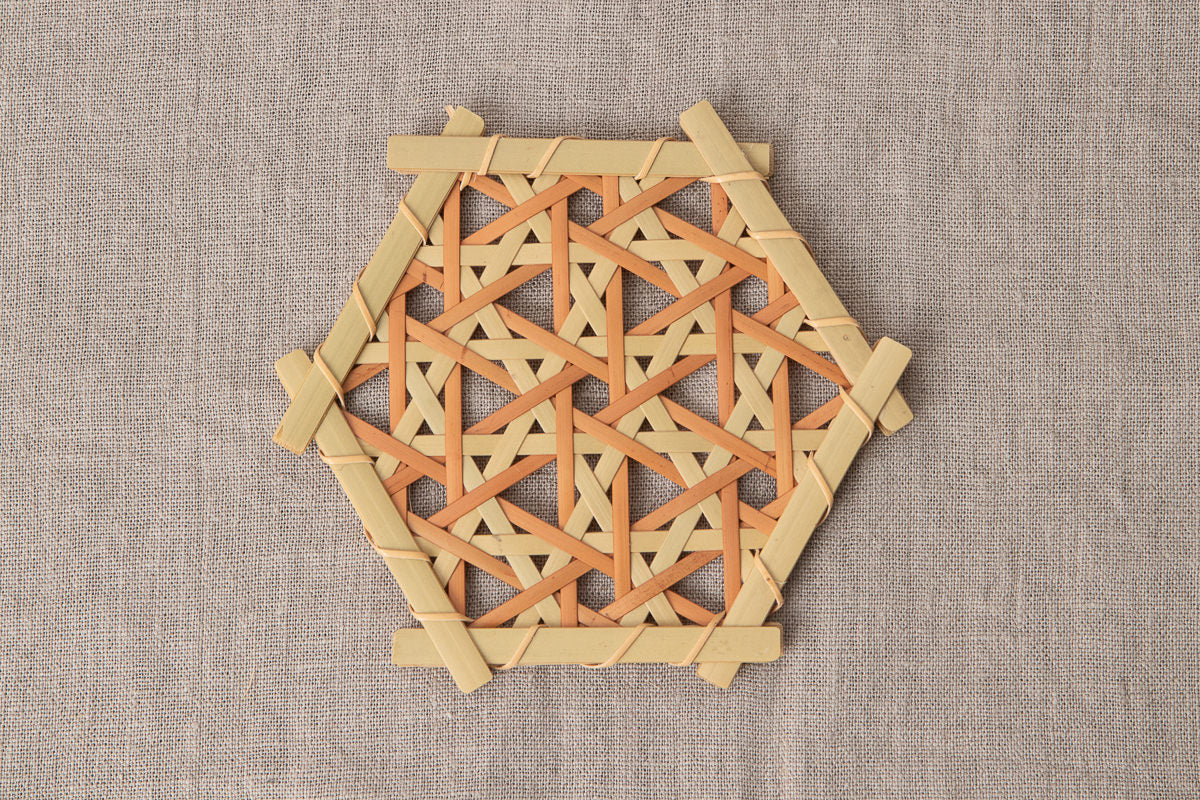 Mutsume Pattern Trivet / Guizhu Bamboo / TWN 810301