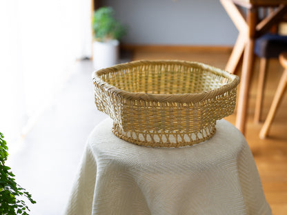 Hexagonal Basket / Suzutake Bamboo / Iwate-JPN 210128