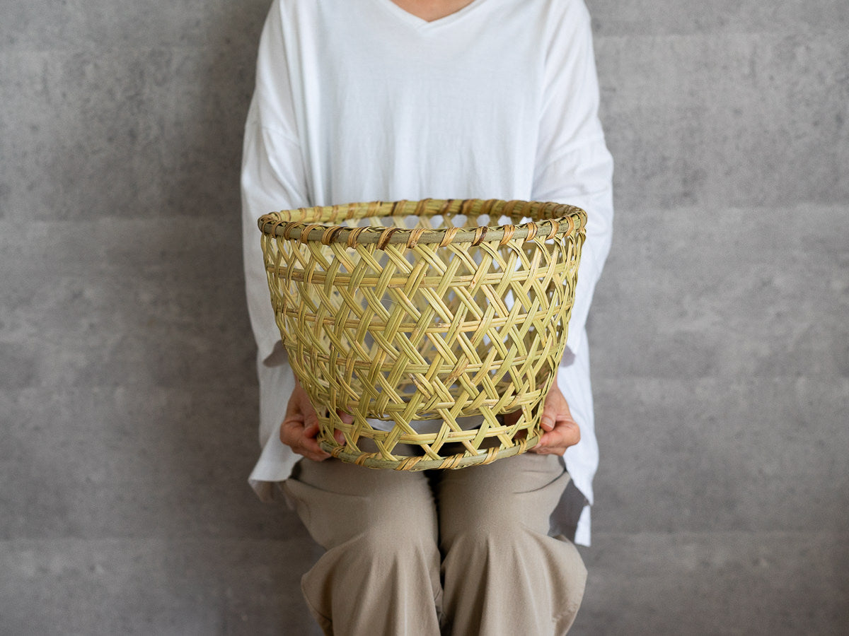 Dish Basket “Gokago” / Suzutake Bamboo / Iwate-JPN 450807