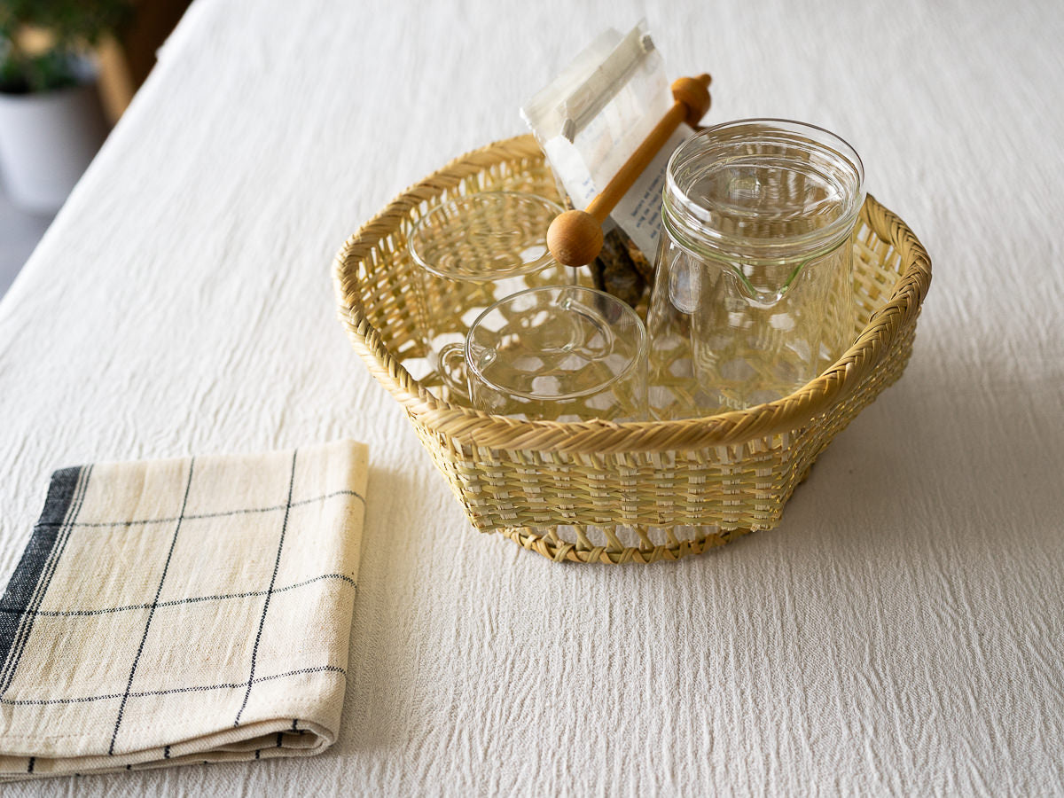 Hexagonal Basket / Suzutake Bamboo / Iwate-JPN 210128