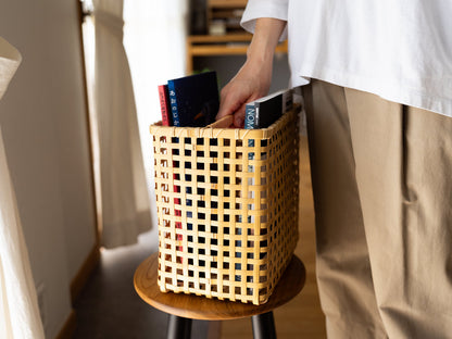 Magazine Rack / White Bamboo / Kagawa-JPN 250702-1