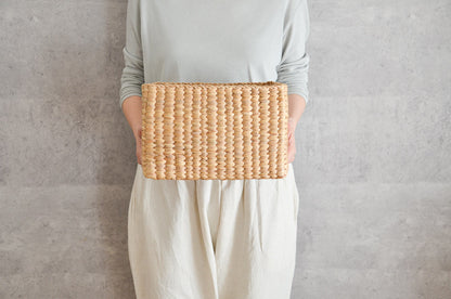 Organizing Basket "Square" / Water Hyacinth / THA 3115215